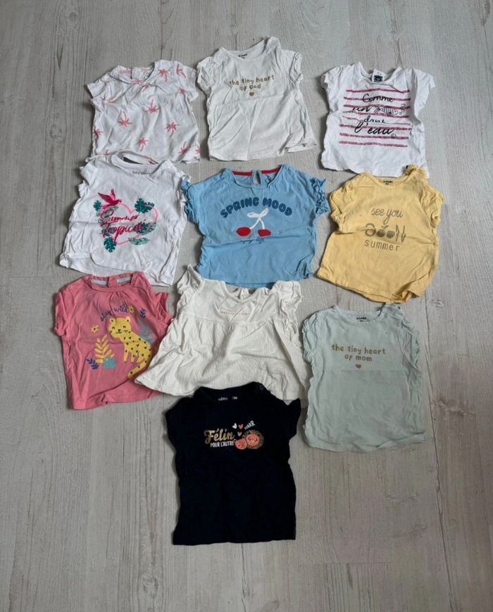 (Gros) lot vêtements bébé fille 9 mois très bon etat - photo numéro 9