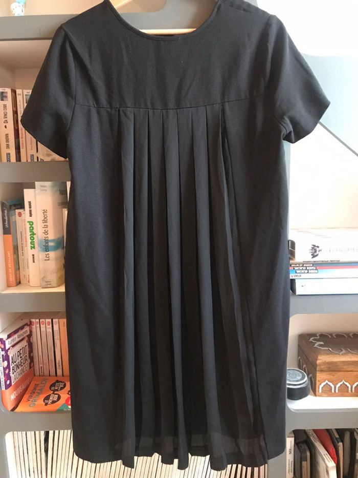 Robe noire dos drapé Molly Bracken - photo numéro 5