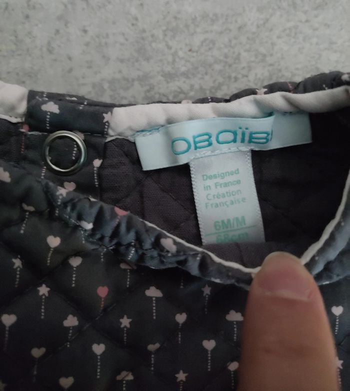 Lot de 4 blouses manches longues 6 mois - photo numéro 18