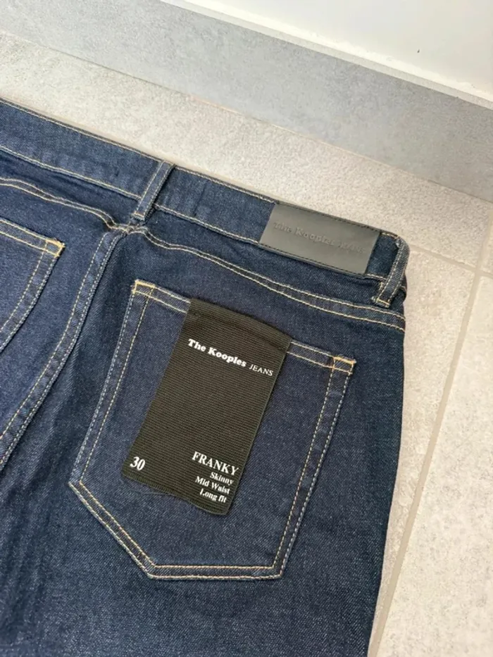 Jeans The Kooples Franky femme neuf, skinny W30 - photo numéro 2
