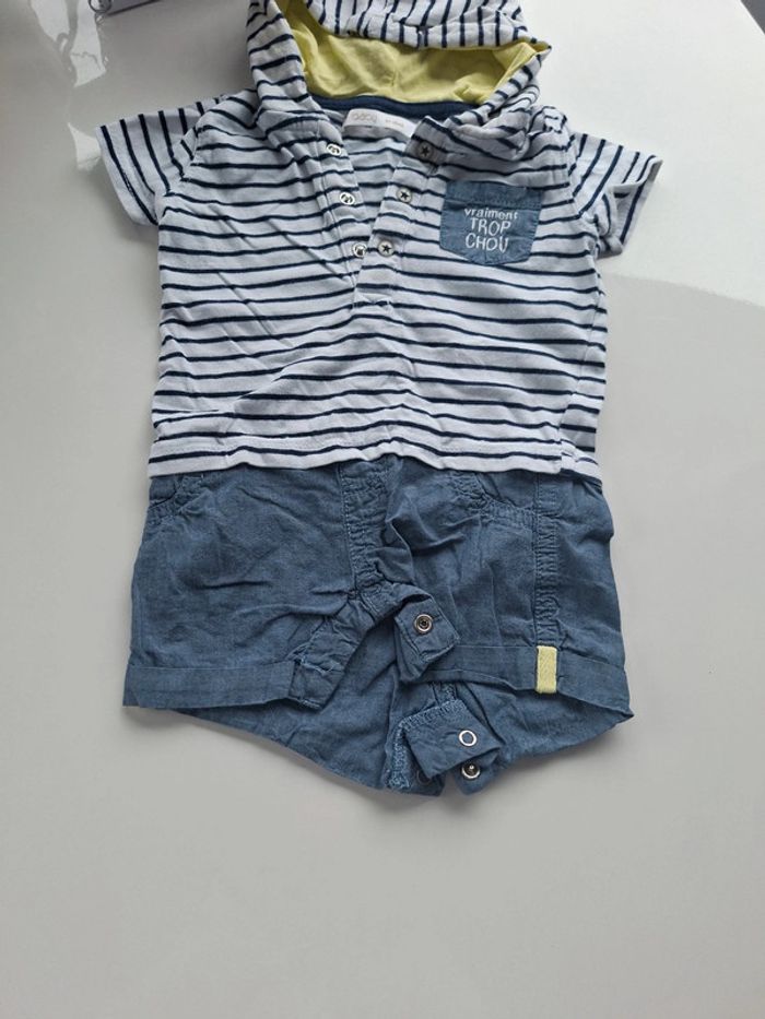 Combinaison été 9 mois Gemo - photo numéro 3