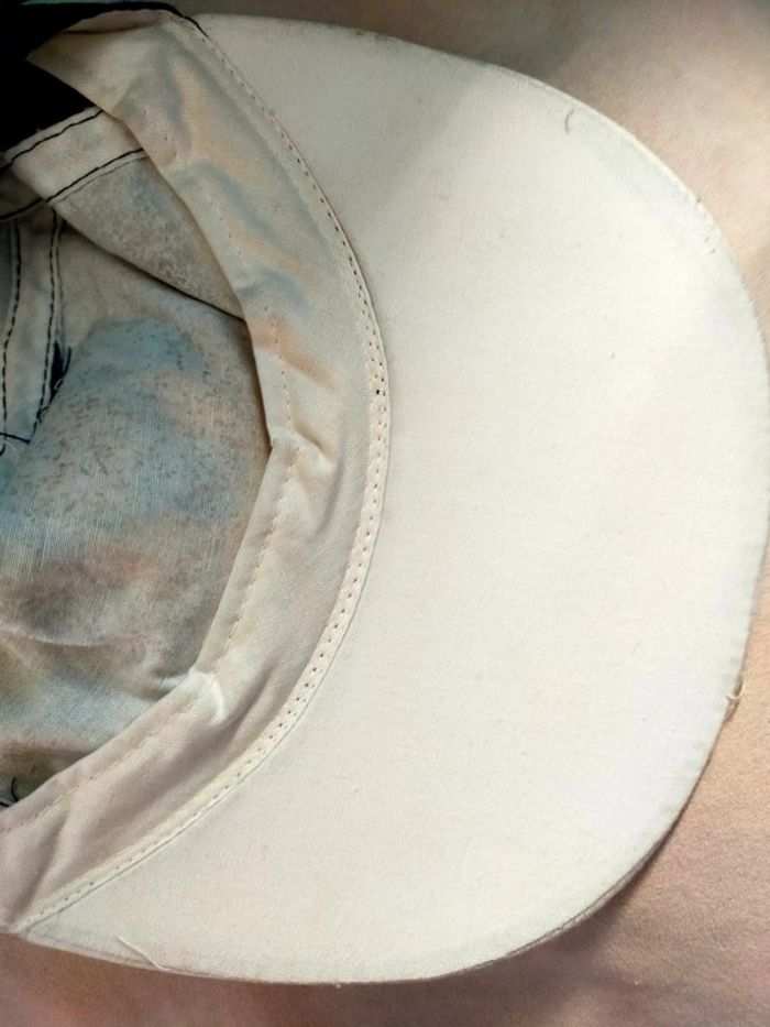 Casquette adulte style marin – broderies dorées et écusson ancre - photo numéro 5