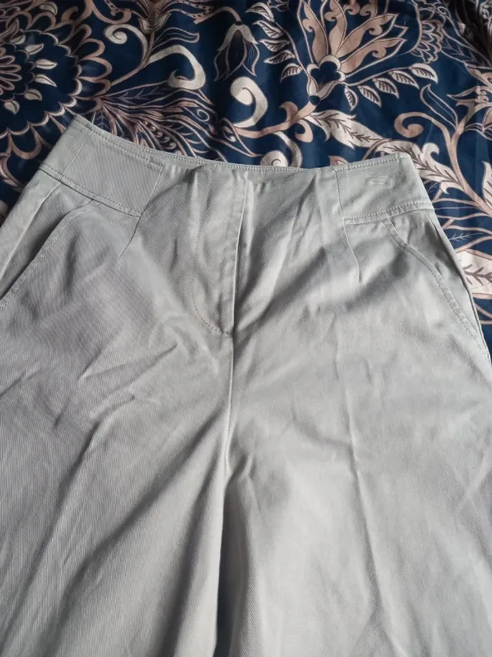 Pantalon léger jean large - photo numéro 4