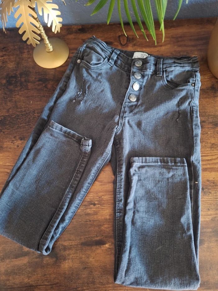 Jean slim noir kiabi 9 ans - photo numéro 2