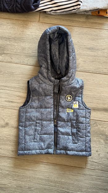 Veste sans manche Lulu castagnette