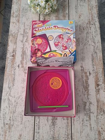 Mandata mia et moi avec 2 pochoirs