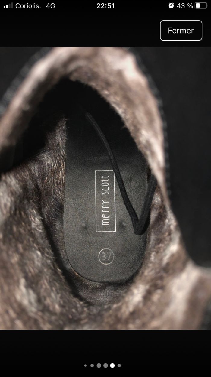 Bottes/ boots noires - photo numéro 6