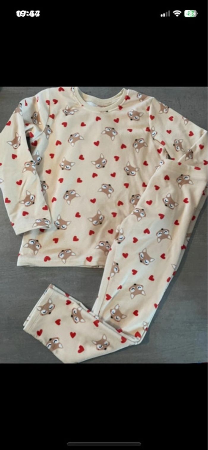 Pyjama polaire 8 ans