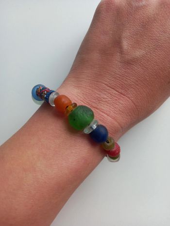 Bracelet en perles de verres