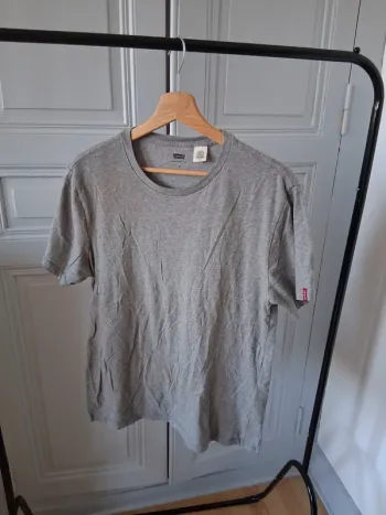 Tee-shirt gris uni - Levi's - L