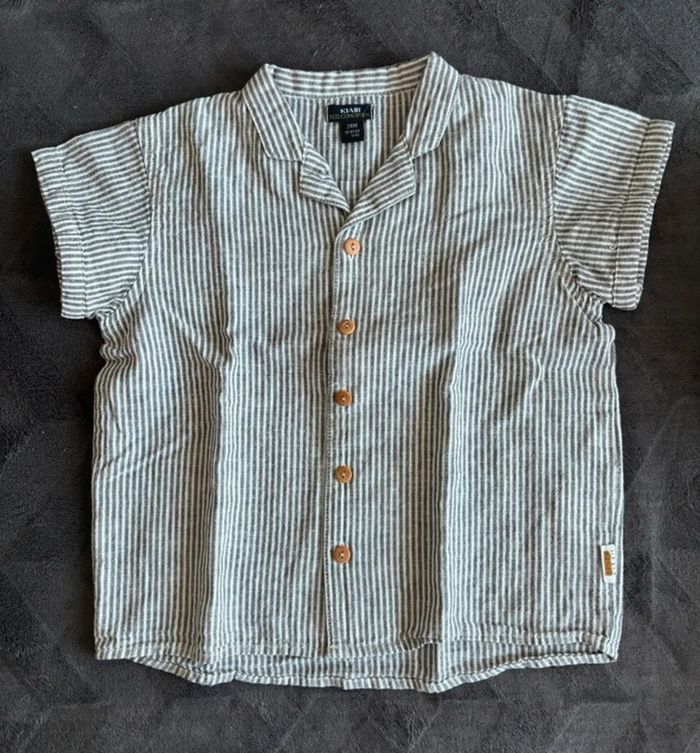 Chemise manches courtes kiabi 24 mois