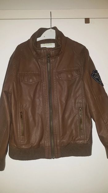 Veste simili cuir aviateur 6 ans