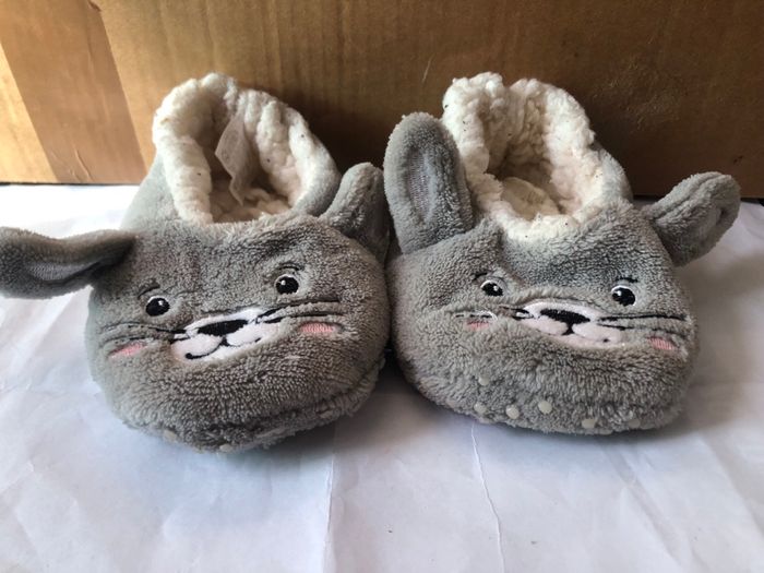 Chausson gris chat Atmosphera T28/29 - photo numéro 3