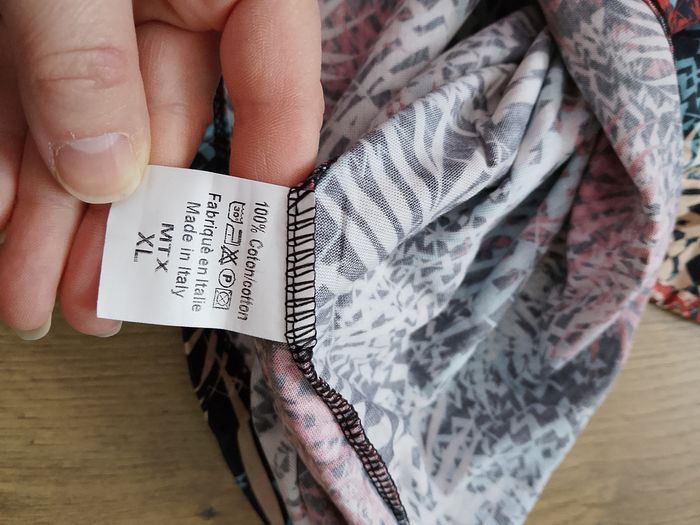 T-shirt manches courtes pour homme motifs fleurs xl MTX - photo numéro 5