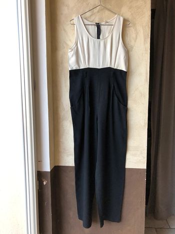 Combi pantalon bicolore vintage