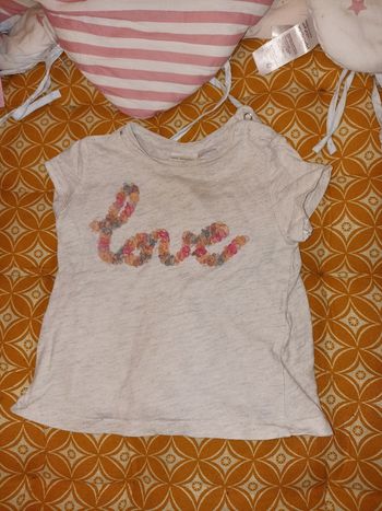 Tee-shirt manches courtes Zara 18 mois