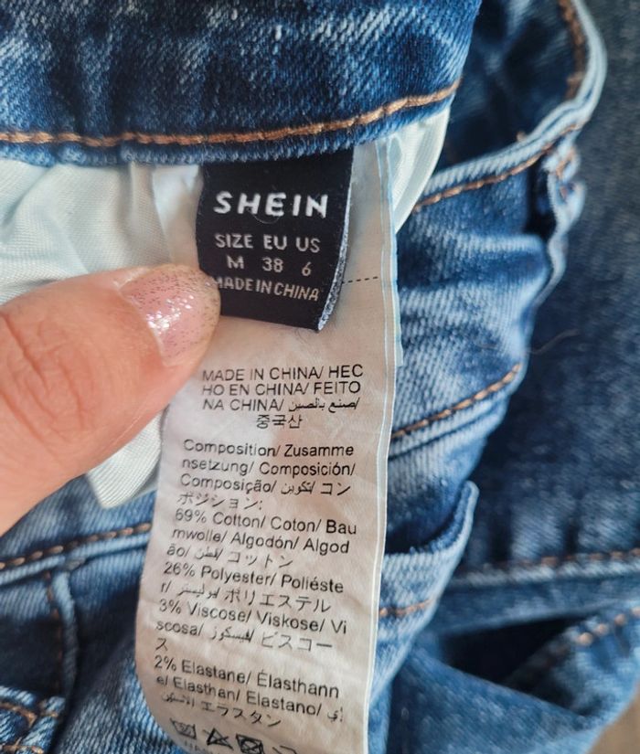Jean shein neuf taille M (38) - photo numéro 4