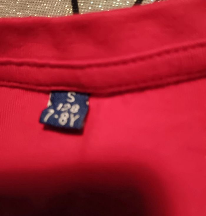 T-shirt fille rouge - photo numéro 3