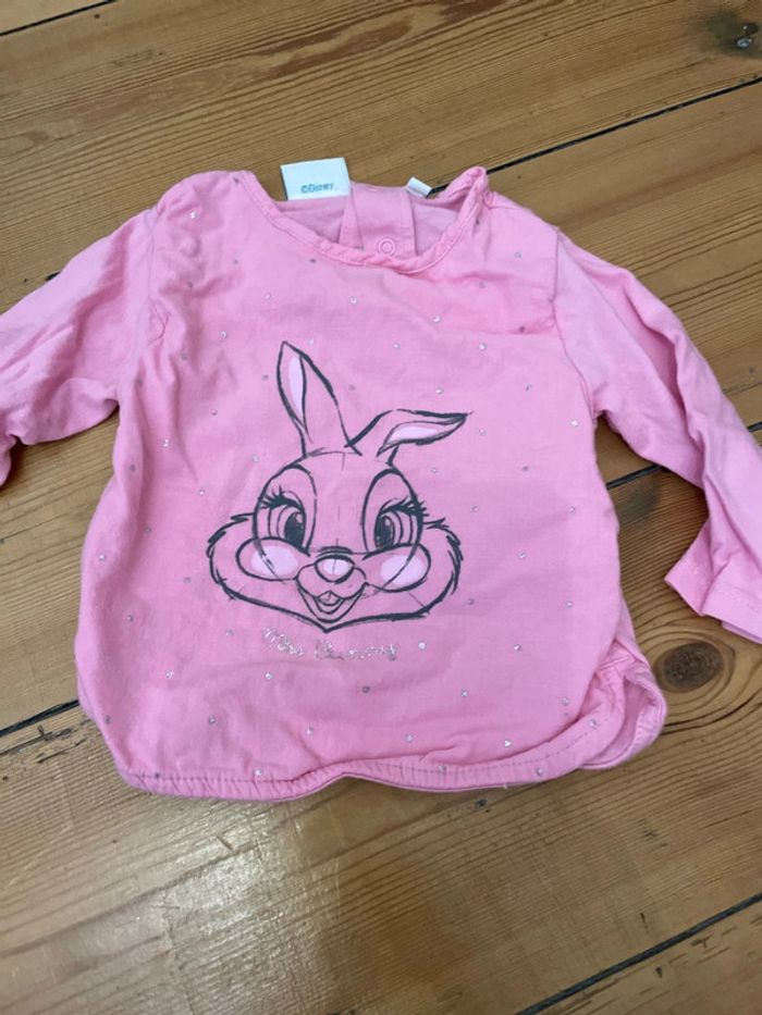 T-shirt Miss Bunny Disney 6 mois