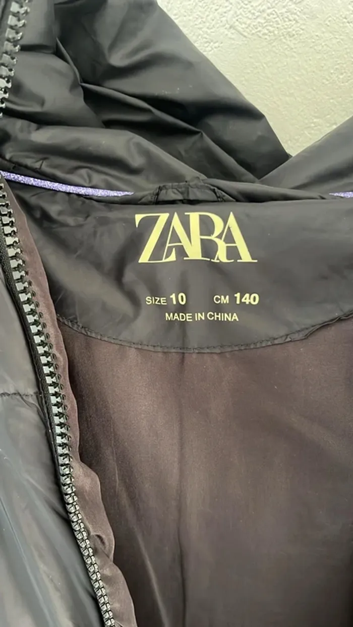 Blouson doudoune Zara fille - photo numéro 2