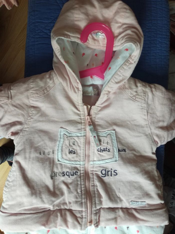 2 en 1 Nid d'ange veste à capuche - photo numéro 4