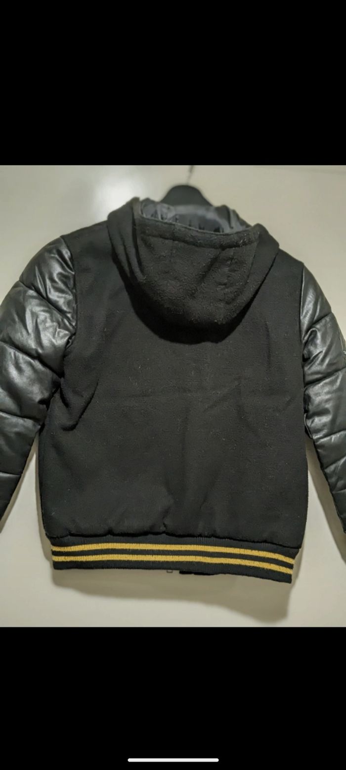 Blouson Teddy Blog by Gemo noir. Taille 10 ans - photo numéro 6