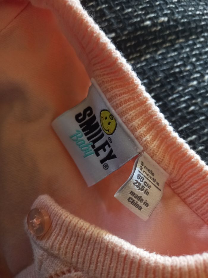 Gilet 3 mois fille orchestra - photo numéro 2