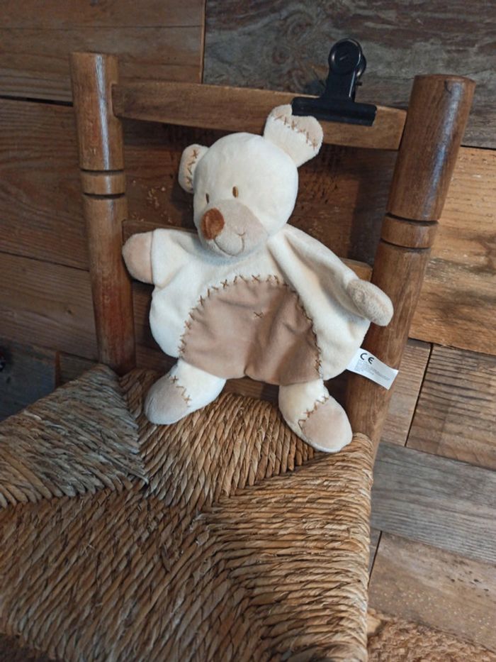 Doudou ours Nicotoy tbe - photo numéro 3