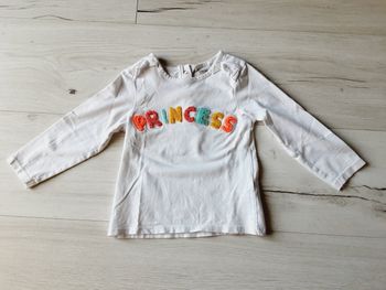 Vêtement bébé fille tee-shirt manches longues Orchestra  23 mois 2ans Princesse