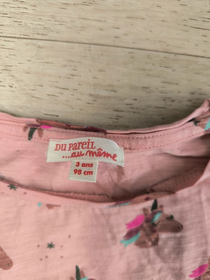 Tee shirt dpam 3ans - photo numéro 3