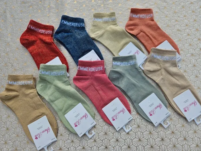 Chaussettes courtes emmerdeuse