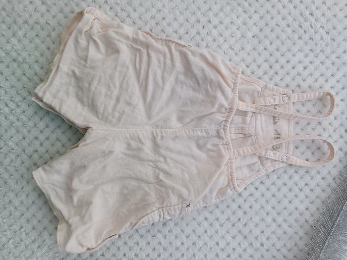 🔸 Combinaison short à bretelles Fille - Petit Bateau 3 Mois🔸 - photo numéro 10