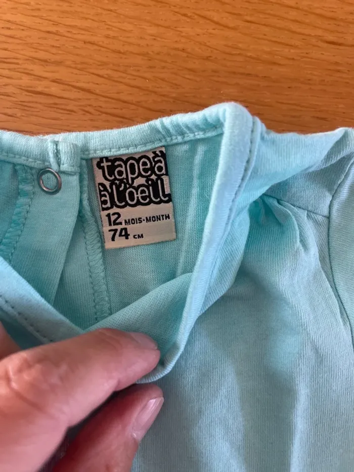 Tshirt manches courtes 12 mois fille - photo numéro 2