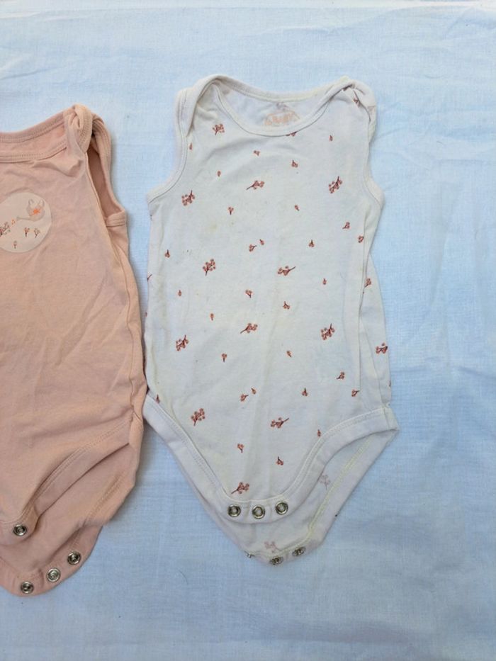 Lot bodies fille été - photo numéro 3