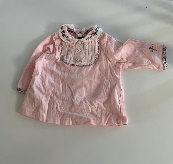 Ensemble bordeaux 3 mois - photo numéro 4