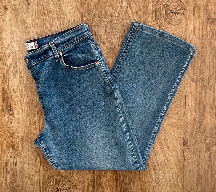 Jean/pantalon bleu Levi's 550 Classic Relaxed Bootcut, homme, taille W 35 (44 taille française) - photo numéro 4
