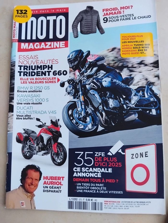 Lot moto magazine année 2021 - photo numéro 8