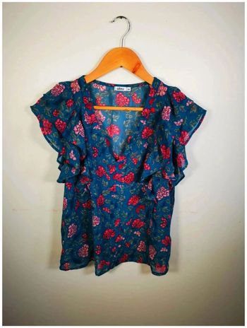 C33 blouse fleurie Gemo 38