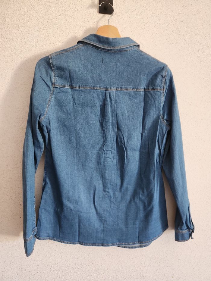 Chemise en jean Grain de Malice – T.38 – Parfait état 💙 - photo numéro 5