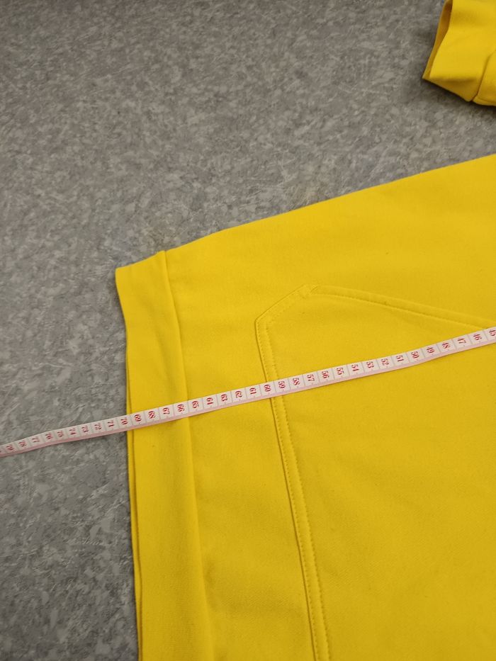 Sweat à capuche Adidas jaune citron taille L - photo numéro 6
