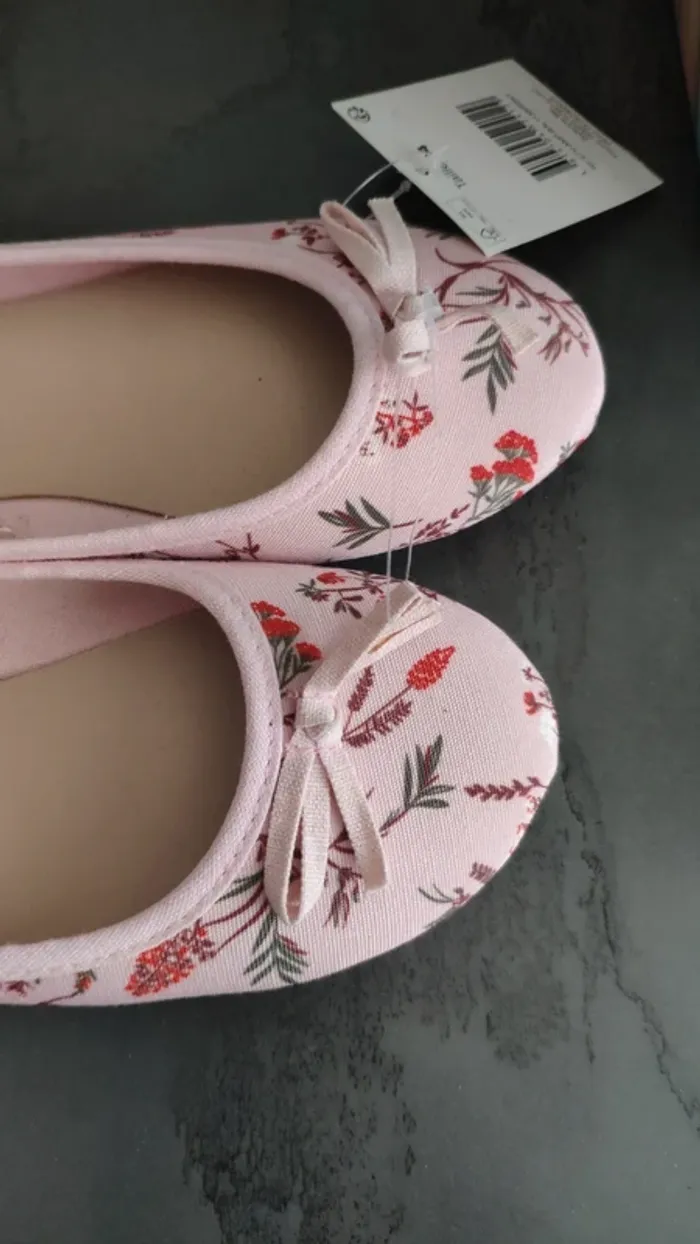 Chaussures ballerines rose taille 34 - photo numéro 3