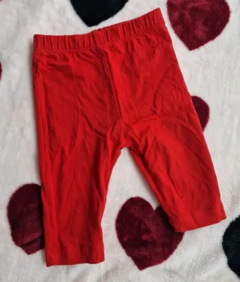 Legging rouge 3 mois