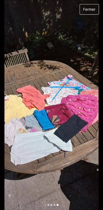 Lot 11 articles été 6 ans 🏝