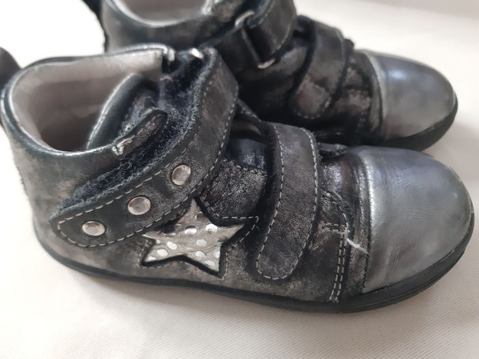 chaussures à scratchs tout cuir fille - Bellamy - pointure 23 - photo numéro 6