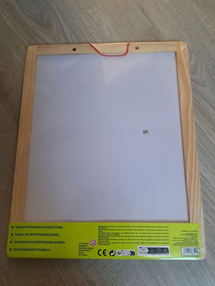 Semainier bois aimanté neuf - photo numéro 2