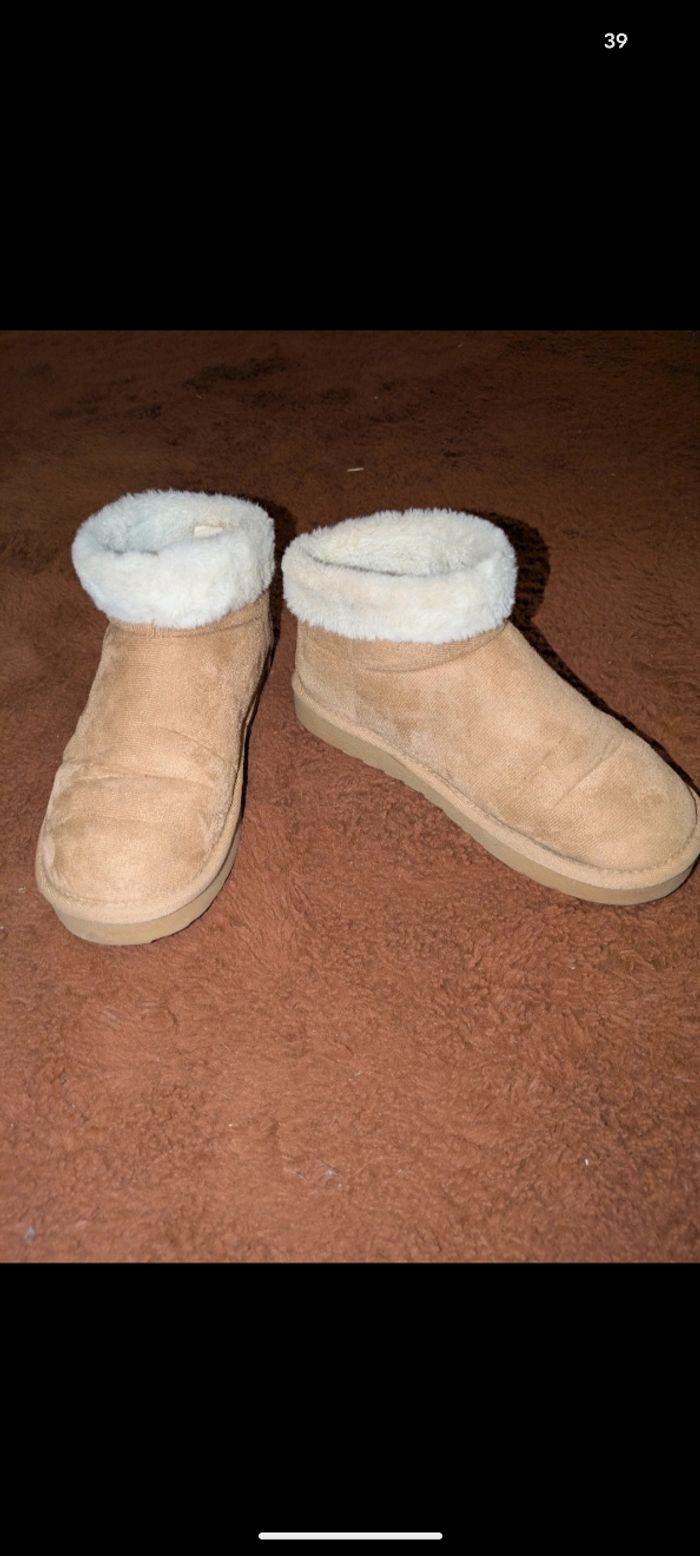 Bottes en suédine