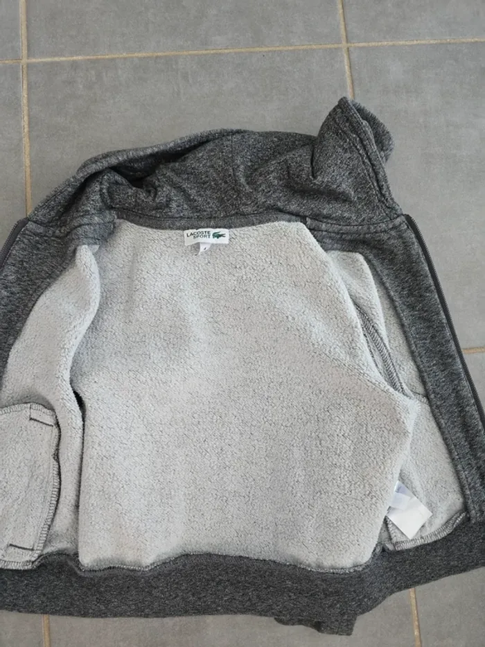 Veste gris Lacoste - photo numéro 4