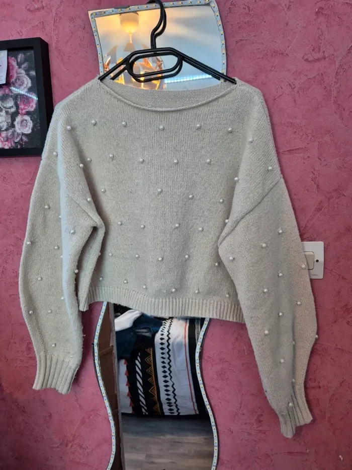 Pull crème Shein