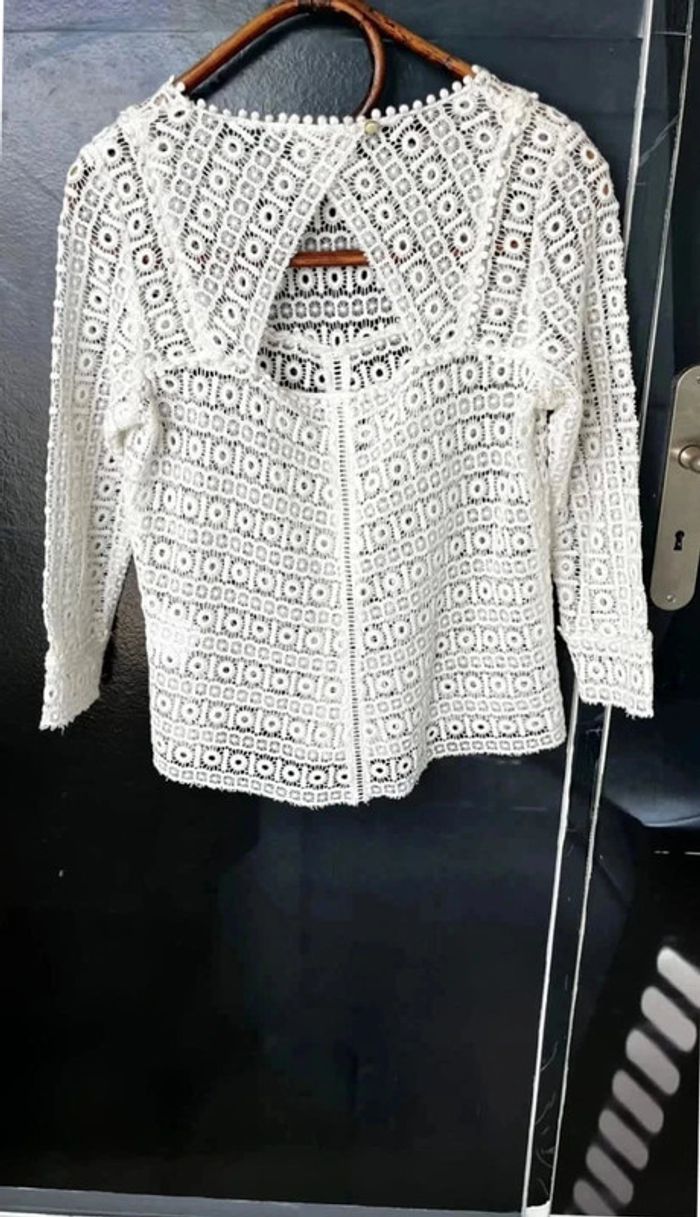 Blouse Joss en dentelle - photo numéro 8