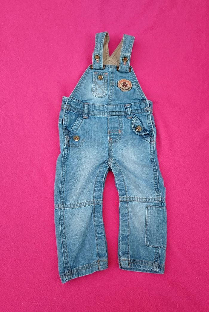 Salopette en jean Tape à l'oeil 9 mois/71 cm - photo numéro 2